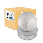 Enjay - Cake Board - Round - Silver - 12x1/2 Enjay - Cake Board - Round - Silver - 12x1/2