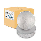 Enjay - Cake Board - Round - Silver - 12x1/2 Enjay - Cake Board - Round - Silver - 12x1/2