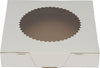 E.B. Box Pie Boxes 8”x8”x1.5” (Window Glued)