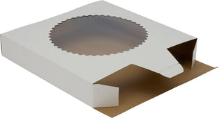 E.B. Box Pie Boxes 10”x10”x1.75” (Window Glued) E.B. Box Pie Boxes 10”x10”x1.75” (Window Glued)