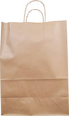 Prime Bags - Bella - Self Adhesive Paper Bags with Twisted Handles - 10x5x13 Prime Bags - Bella - Self Adhesive Paper Bags with Twisted Handles - 10x5x13