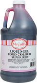 McCall's - Gel Liquid Food Color - Super Red McCall's - Gel Liquid Food Color - Super Red
