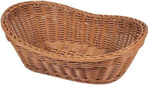 Bamboo Style Basket - Oval 10x7x3 Bamboo Style Basket - Oval 10x7x3