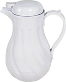 Beverage Server - 42oz - Insulated - Plastic - White Beverage Server - 42oz - Insulated - Plastic - White