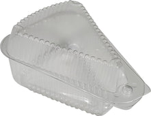 Pie Slice Container - Medium - Clear Hinged - 03210 Pie Slice Container - Medium - Clear Hinged - 03210