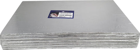 Decora Full Slab Silver Cake Boards - 16.75 Decora Full Slab Silver Cake Boards - 16.75