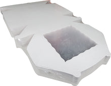 EB - 10 x 10 x 4 - 6 Cupcake Box with Window - White - 5282A EB - 10 x 10 x 4 - 6 Cupcake Box with Window - White - 5282A