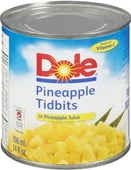 Dole - Pineapple - Tidbits - in Juice #531 Dole - Pineapple - Tidbits - in Juice #531