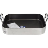 Pro-Kitchen - 4mm Oven Roaster w/Handle - Medium - 40x30x8cm Pro-Kitchen - 4mm Oven Roaster w/Handle - Medium - 40x30x8cm