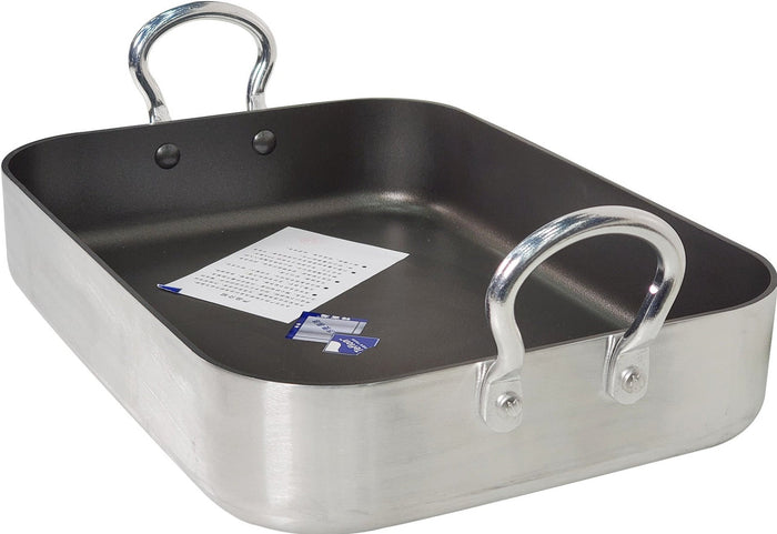 Pro-Kitchen - 4mm Oven Roaster w/Handle - Medium - 40x30x8cm