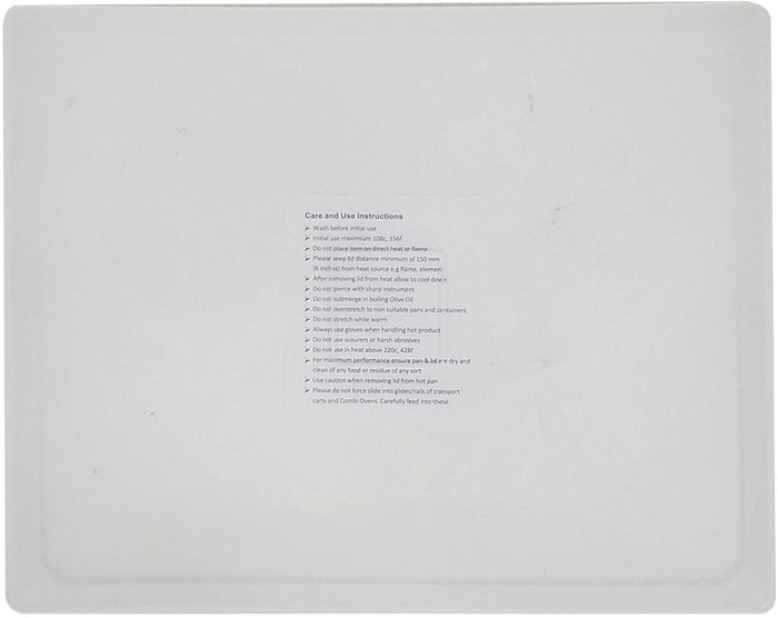 Flexsil Food Pan Lid - 1/2 Size