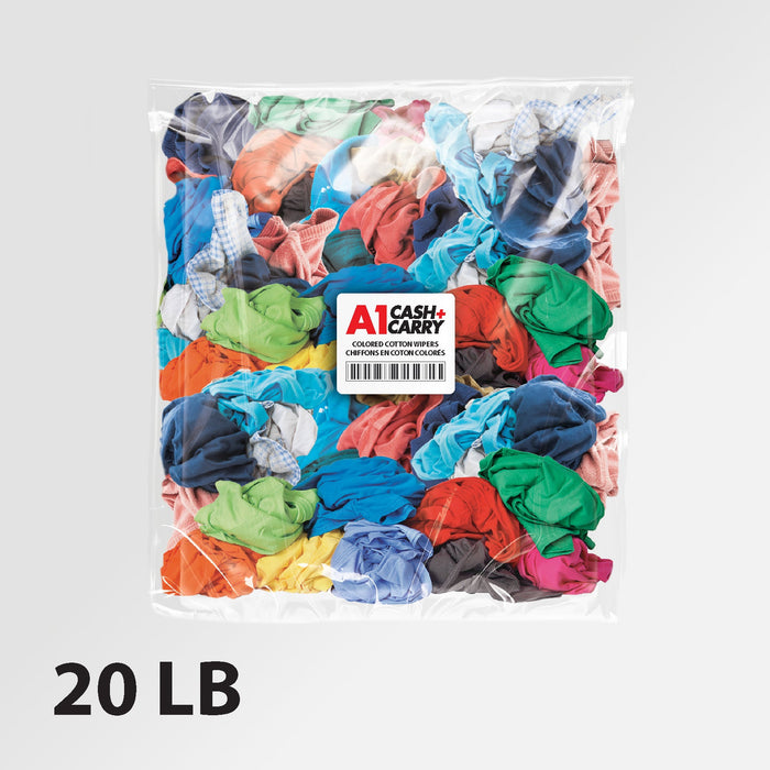 Wiping Rags - Coloured - WipeC