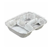 CLR - HFA - 3 Compartment Foil Container - 2045-35-500 CLR - HFA - 3 Compartment Foil Container - 2045-35-500