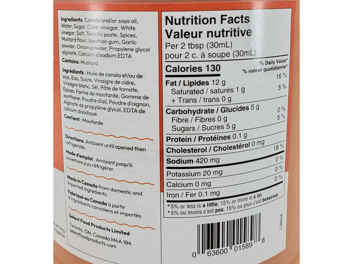 Select - French Dressing