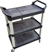 Plasco - Medium Utility Cart - Black - 97x49x79 - FW0024 Plasco - Medium Utility Cart - Black - 97x49x79 - FW0024