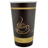 Arrow/Maple - 16oz Hot Paper Cups - Printed