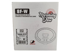Morning Dew - 8 oz Flat Tear Back Lids Morning Dew - 8 oz Flat Tear Back Lids