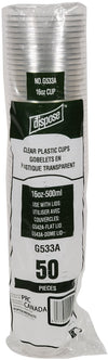 Dart - Plastic Cups - Clear - 20 oz - TP20