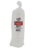 Morning Dew - Lock Back, Dome Sip Lid for 8 oz Tall Hot Paper Cups - White Morning Dew - Lock Back, Dome Sip Lid for 8 oz Tall Hot Paper Cups - White