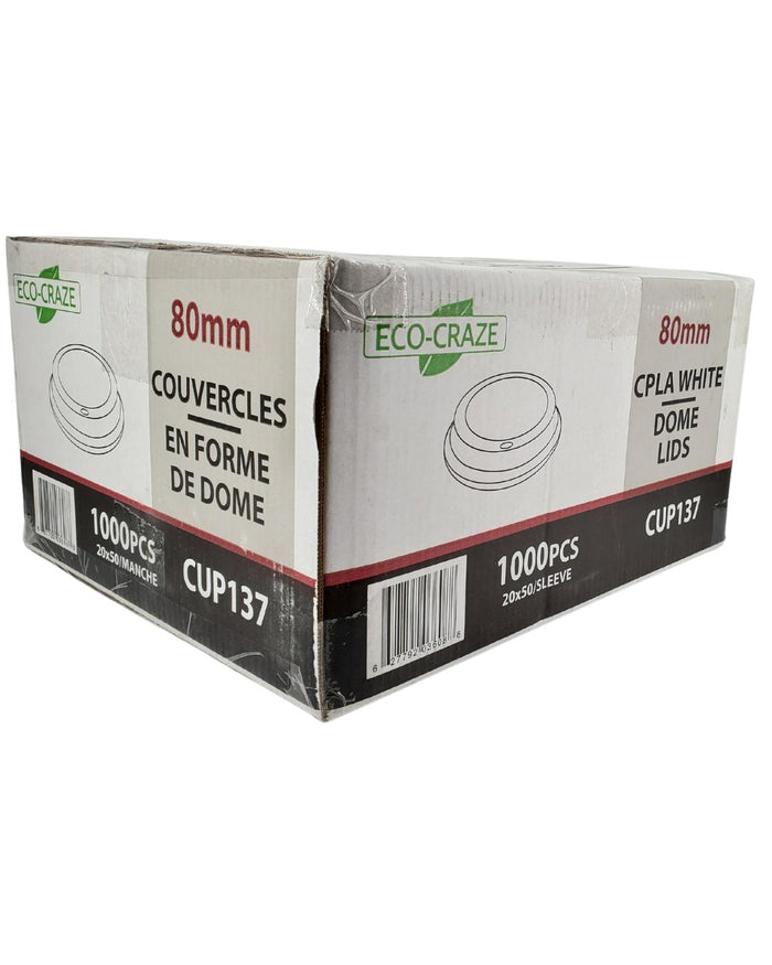 Eco-Craze - CPLA 8oz Dome Lid
