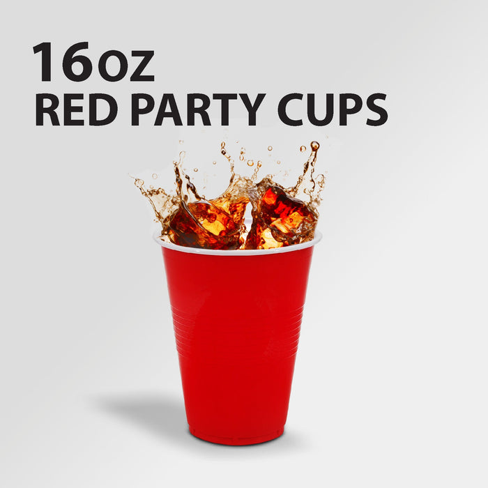 Morning Dew - 16oz - Red Party Cups - PP16R