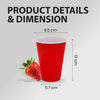 Morning Dew - 16oz - Red Party Cups - PP16R