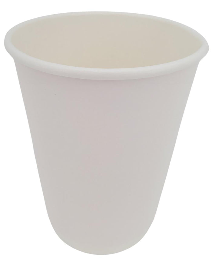 Morning Dew - 12 oz Hot Paper Cup - Double Wall - White - D-H12W