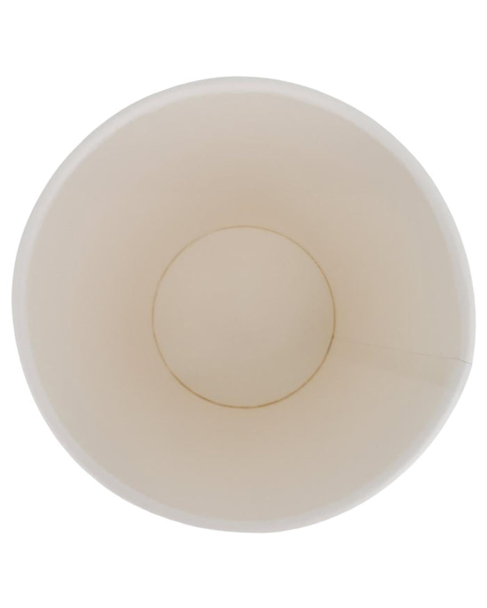 Morning Dew - 12 oz Hot Paper Cup - Double Wall - White - D-H12W