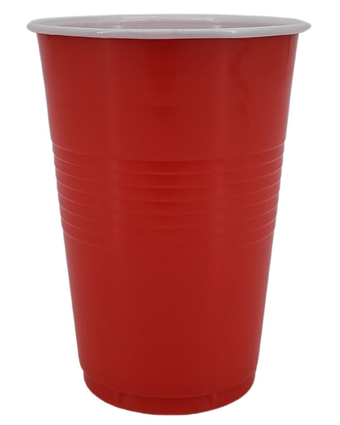 SO - Morning Dew - 16oz PP Red Plastic Party Cups - Diamond - PS16R-D