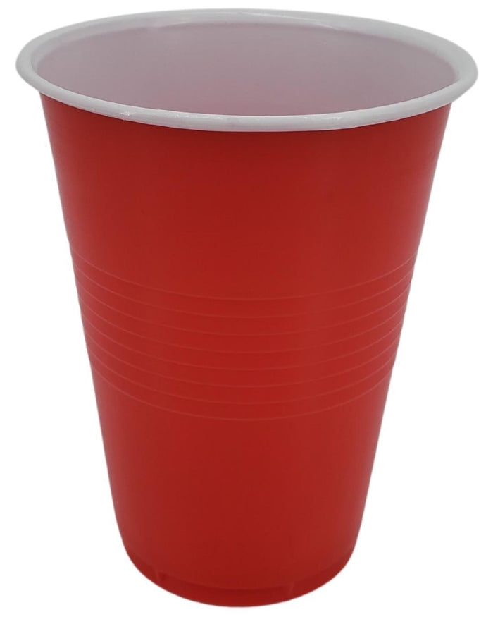 SO - Morning Dew - 16oz PP Red Plastic Party Cups - Diamond - PS16R-D