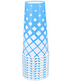 Morning Dew - 22oz Cold Paper Cups - Ice Blue Print - CPC22R