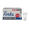 Value+ - Heavy - Plastic Forks - White - Retail Pack - RP2001