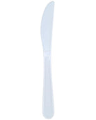 Value+ - Heavy - Plastic Knives - White - Retail Pack - RP2002 Value+ - Heavy - Plastic Knives - White - Retail Pack - RP2002