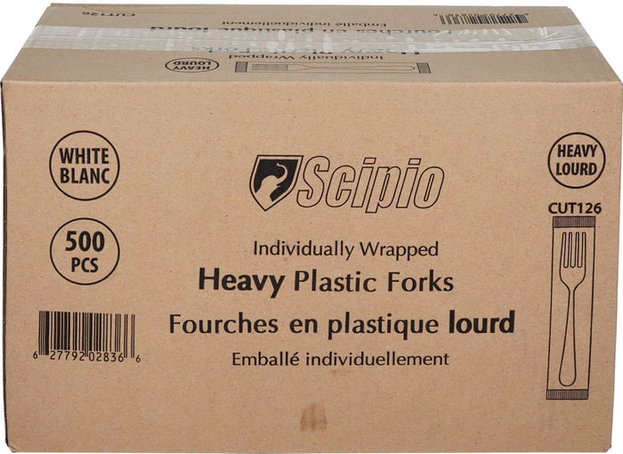 Scipio - White Heavy Ind. Wrapped Fork