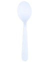 Value+ - Heavy - Plastic Soup Spoons - White - Retail Pack - RP2004