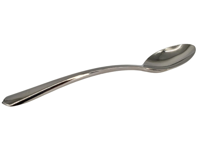 Plastic Soup Spoon - Silver - 18.9cm - SS67