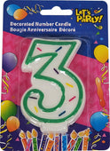 Cake Candle - 3 Cake Candle - 3