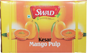 Swad - Kesar - Mango Pulp - with Sugar Swad - Kesar - Mango Pulp - with Sugar