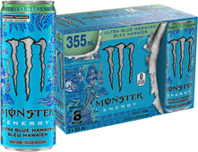 Monster - Ultra Blue Hawaiian Energy Drink - Cans - 8pk Monster - Ultra Blue Hawaiian Energy Drink - Cans - 8pk