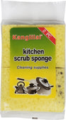 Kanglilai - Kitchen Scrub Songe - Yellow/Green - 2pc