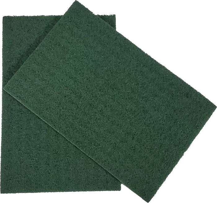 CLR - Dark Green Scouring Pad 23x15x1cm 8/pack-DH-C2-10
