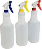 Spray Bottle w/Trigger - 3 pk - 1 L - S-045 Spray Bottle w/Trigger - 3 pk - 1 L - S-045