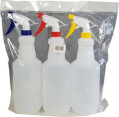Spray Bottle w/Trigger - 3 pk - 1 L - S-045 Spray Bottle w/Trigger - 3 pk - 1 L - S-045
