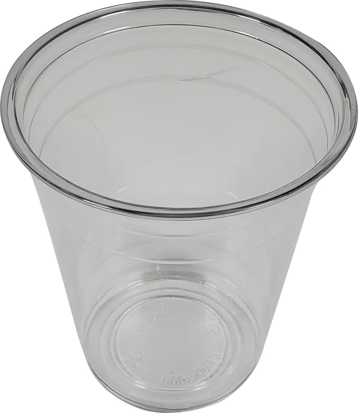 Morning Dew Clear PET Plastic Cups - 12oz