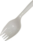 Value+ - Plastic Sporks - White - Bulk - B1005 Value+ - Plastic Sporks - White - Bulk - B1005