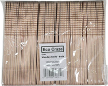 Eco-Craze - Wooden Knife - Bulk Eco-Craze - Wooden Knife - Bulk