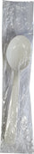 Value+ - Heavy - Plastic Soup Spoons - White - Ind. Wrapped - WP2004 Value+ - Heavy - Plastic Soup Spoons - White - Ind. Wrapped - WP2004