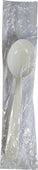 Value+ - Heavy - Plastic Soup Spoons - White - Ind. Wrapped - WP2004 Value+ - Heavy - Plastic Soup Spoons - White - Ind. Wrapped - WP2004