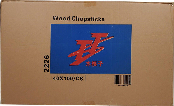VSO - R & H Wooden Twin Chopsticks - Ind. Wrapped