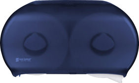 San Jamar - Double Jumbo Roll Bathroom Tissue Roll - Dispenser - R4000 TBK San Jamar - Double Jumbo Roll Bathroom Tissue Roll - Dispenser - R4000 TBK
